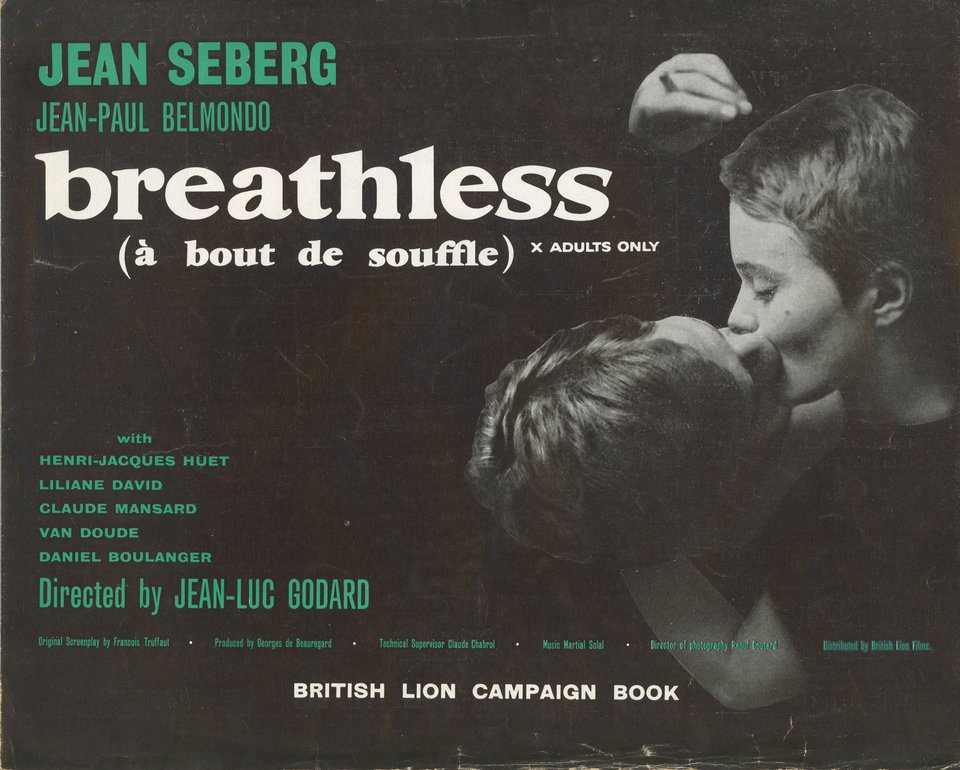 Breathless Original 1961 British Movie Pressbook
