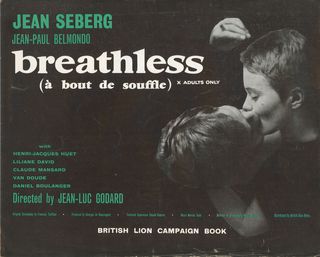 Breathless Original 1961 British Movie Pressbook Alternate Image