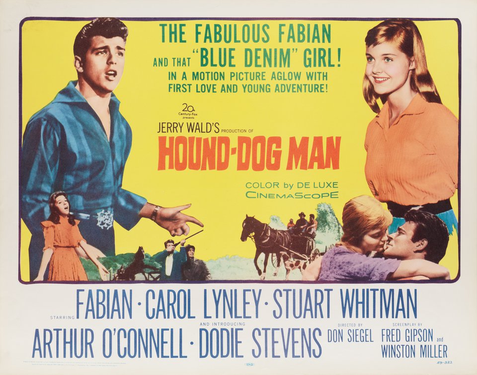 Hound-Dog Man Original 1959 U.S. Half Sheet Movie Poster