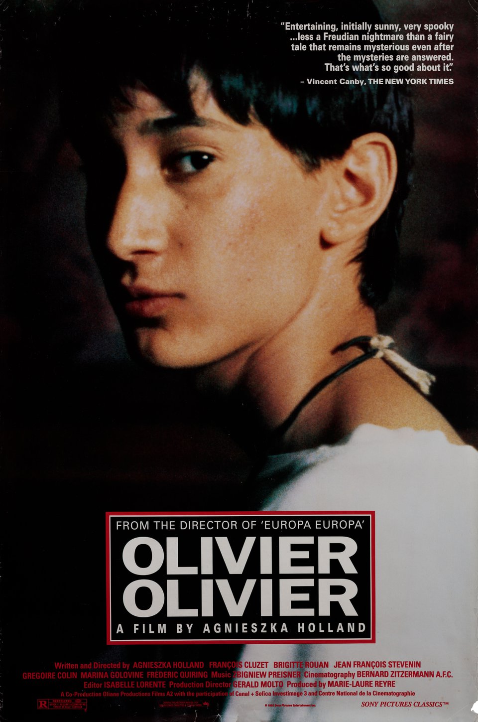 Olivier, Olivier Original 1992 U.S. One Sheet Movie Poster