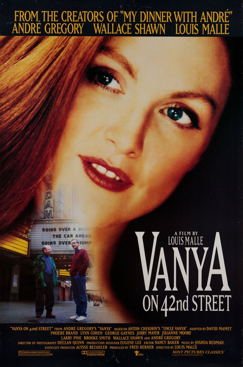 Vanya on 42nd Street Original 1994 U.S. One Sheet Movie Poster