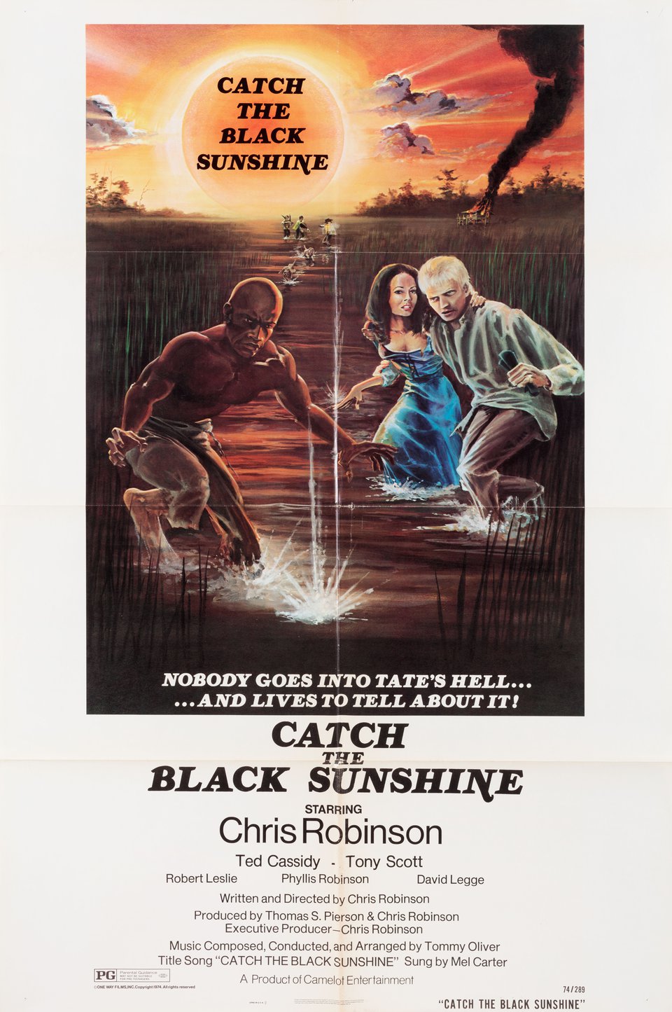Catch the Black Sunshine Original 1974 U.S. One Sheet Movie Poster