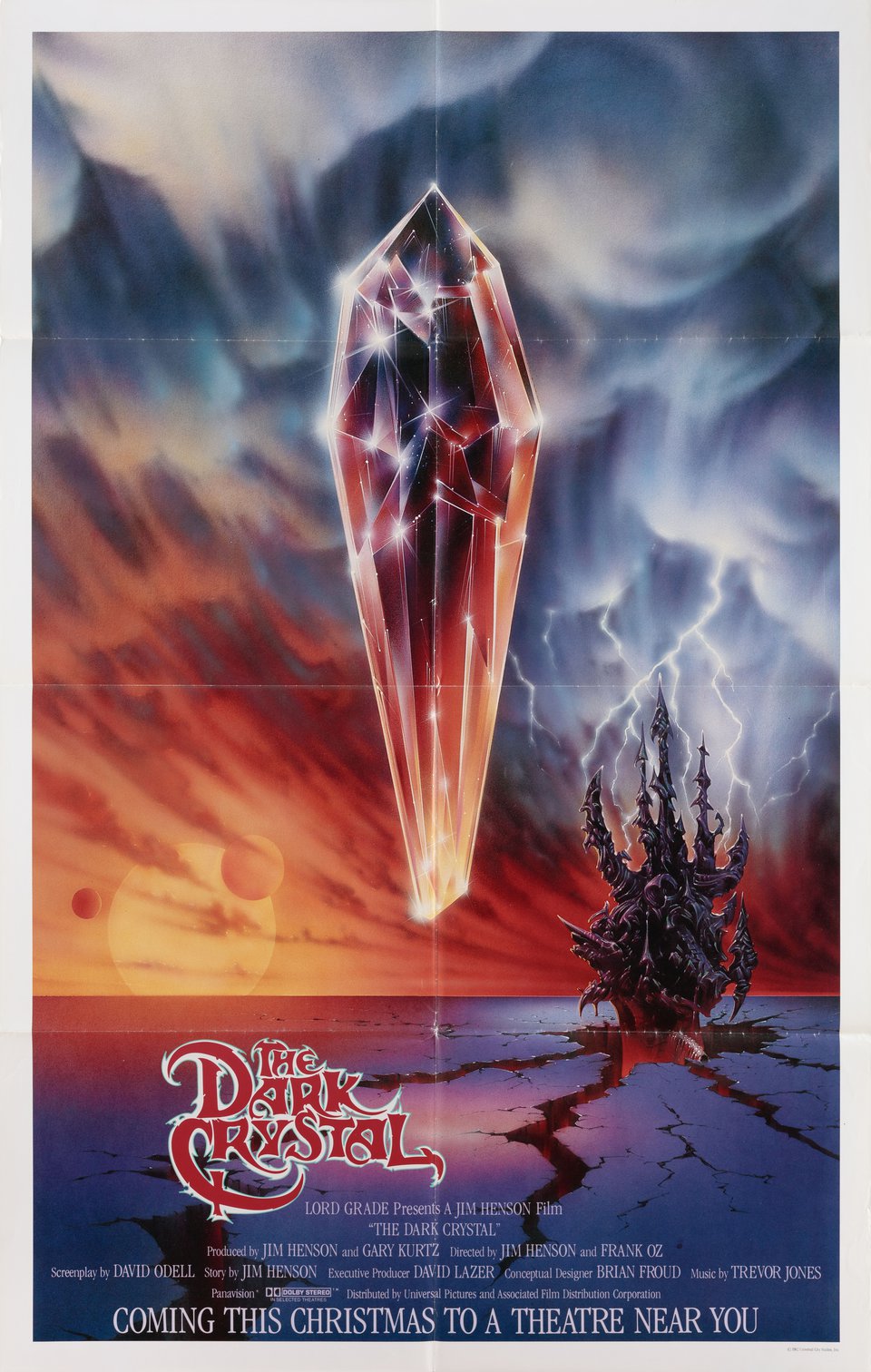 The Dark Crystal Original 1982 U.S. One Sheet Movie Poster