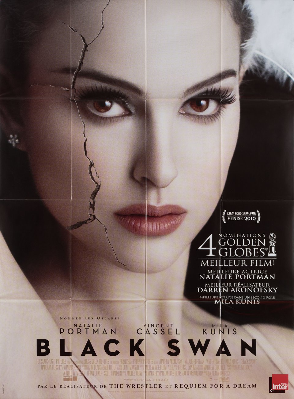 Black Swan Original 2010 French Grande Movie Poster - Posteritati Movie ...