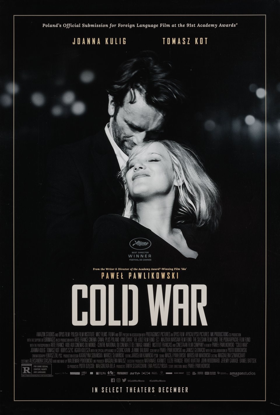 Cold War Original 2018 U.S. One Sheet Movie Poster