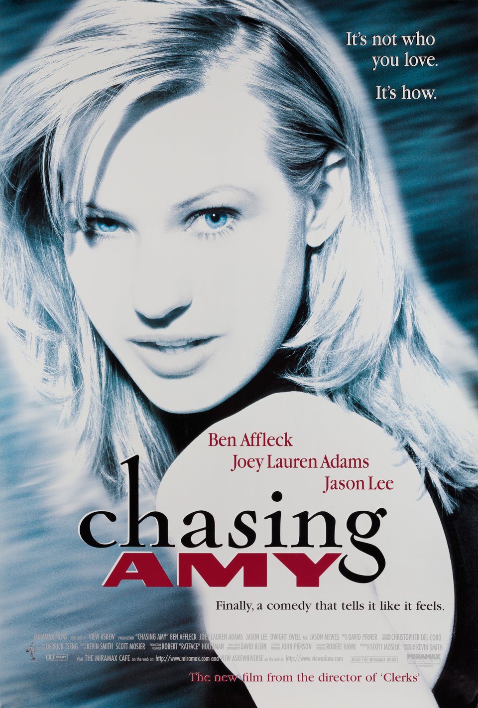Chasing Amy Original 1997 U.S. One Sheet Movie Poster