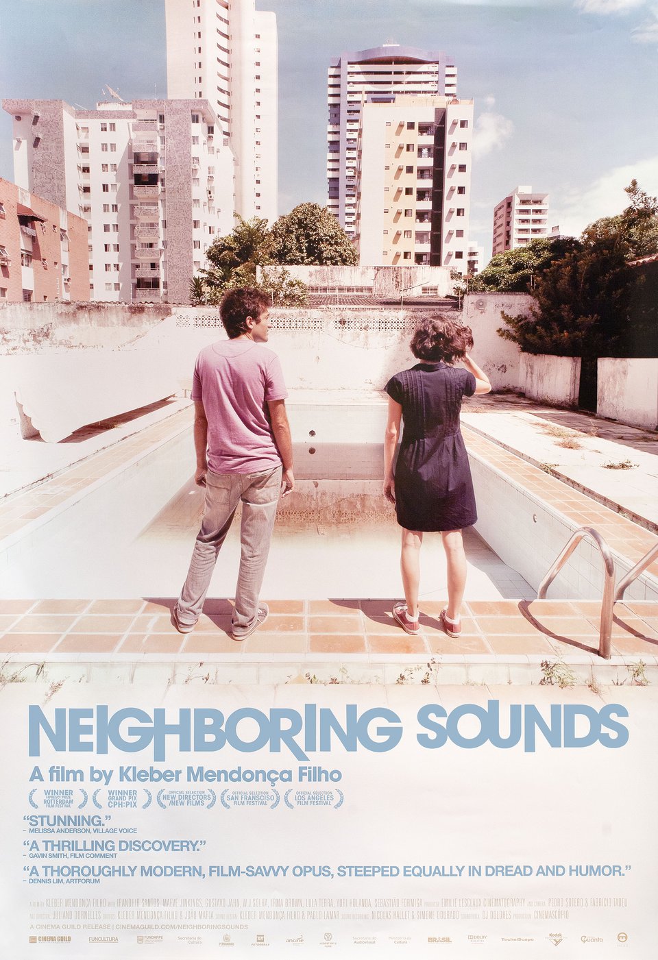 Neighboring Sounds Original 2012 U.S. One Sheet Movie Poster