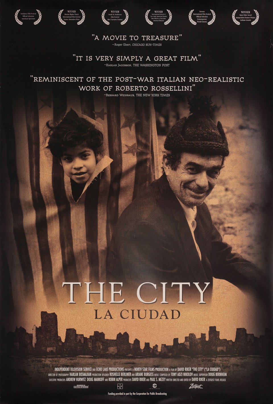 The City Original 1998 U.S. One Sheet Movie Poster
