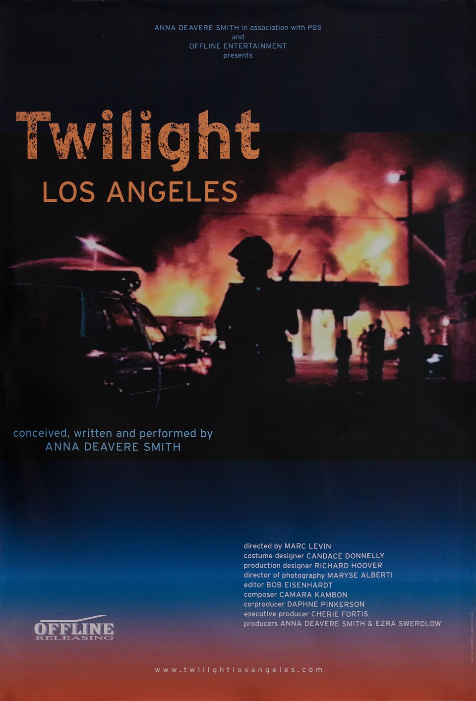 Twilight: Los Angeles Original 2000 U.S. One Sheet Movie Poster
