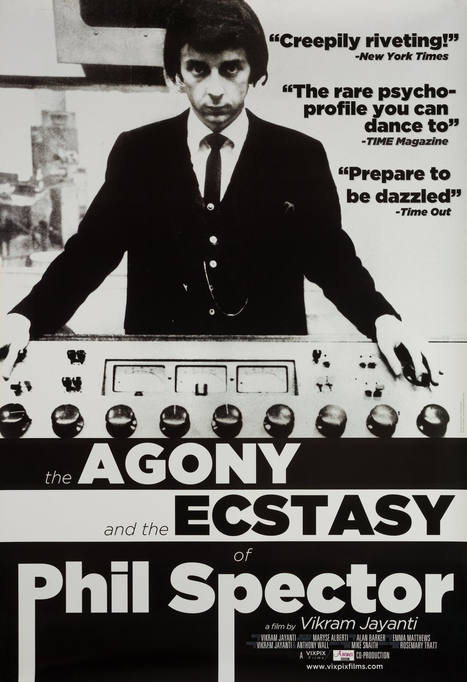 The Agony and Ecstasy of Phil Spector Original 2009 U.S. One Sheet Movie Poster