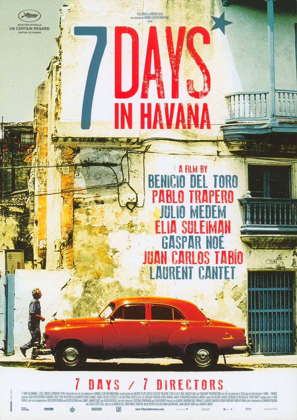 7 Days in Havana Original 2011 Japanese B5 Chirashi Handbill