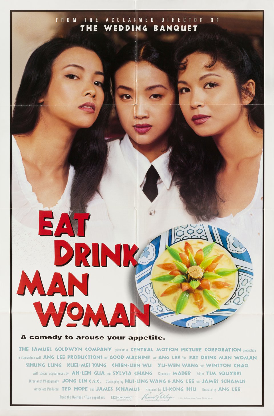 Eat Drink Man Woman Original 1994 British One Sheet Movie Poster