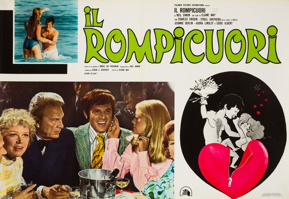 The Heartbreak Kid Original 1972 Italian Fotobusta Movie Poster