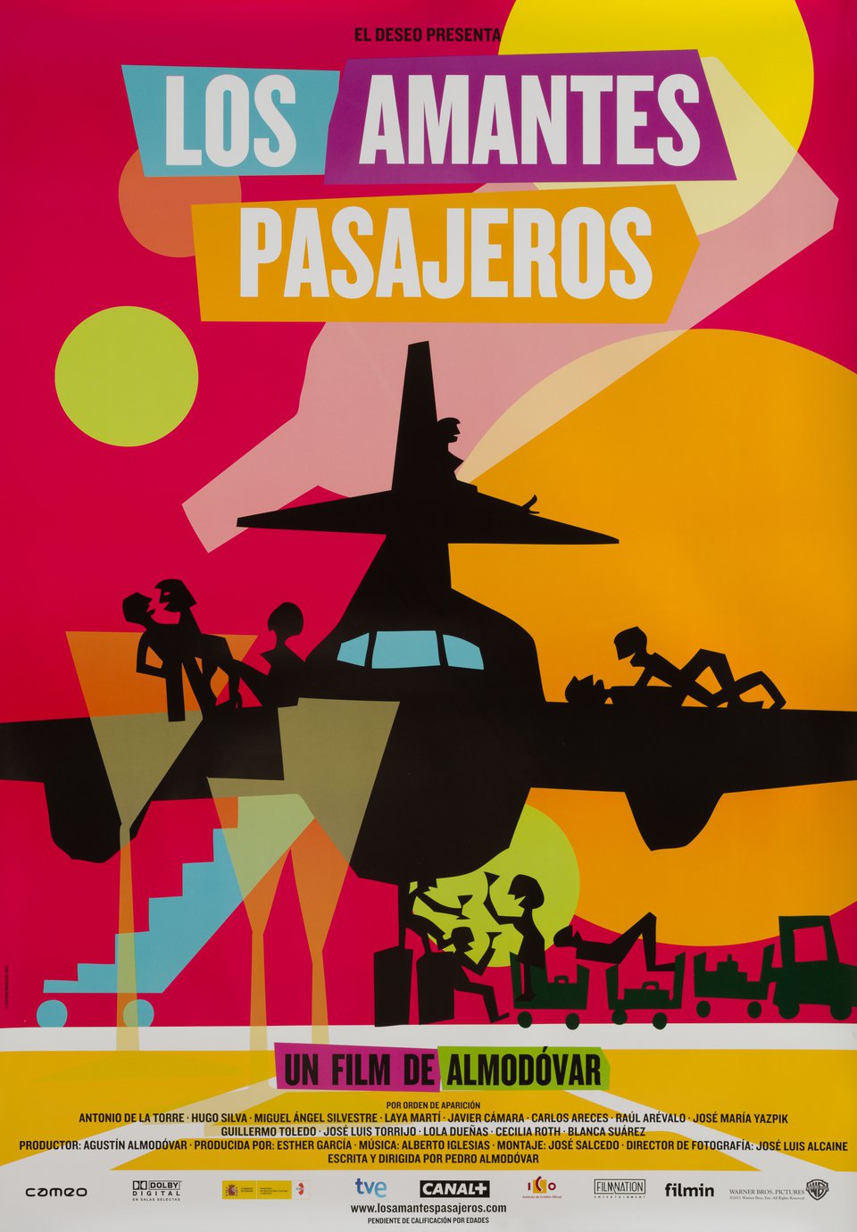 I'm So Excited! Original 2013 Spanish B1 Movie Poster