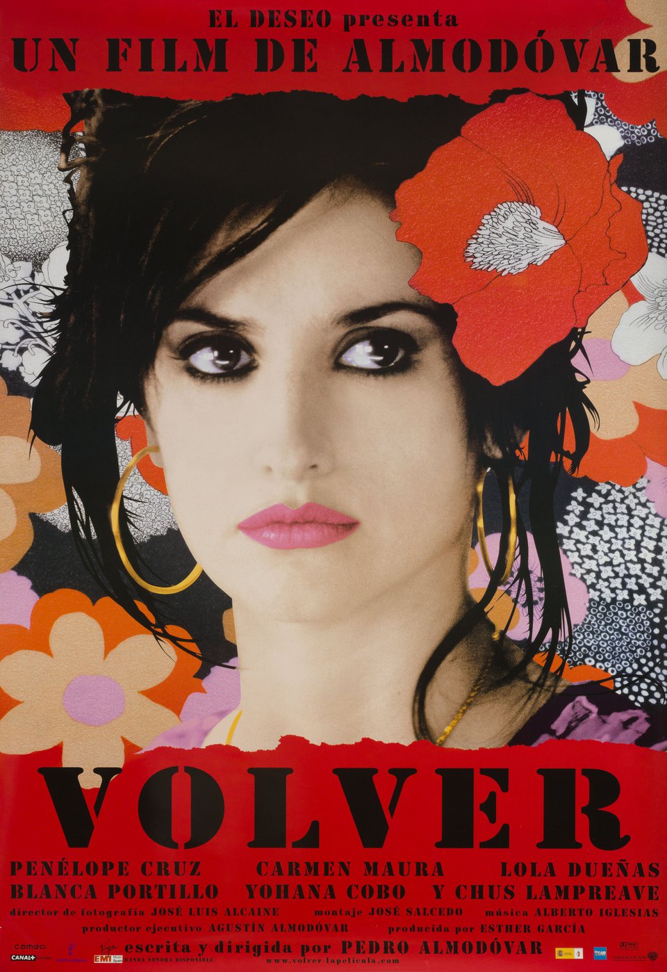 Volver Original 2006 Spanish B1 Movie Poster