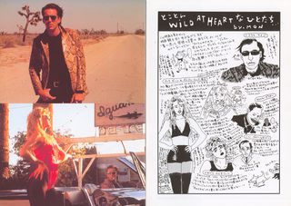 Wild at Heart Original 1990 Japanese Movie Program Alternate Image