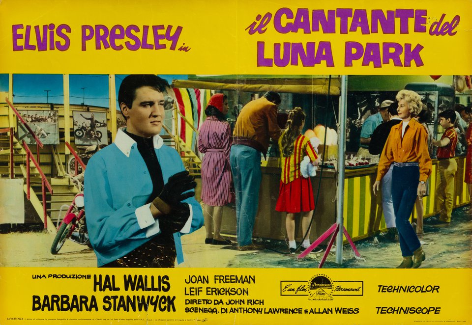 Roustabout Original 1964 Italian Fotobusta Movie Poster