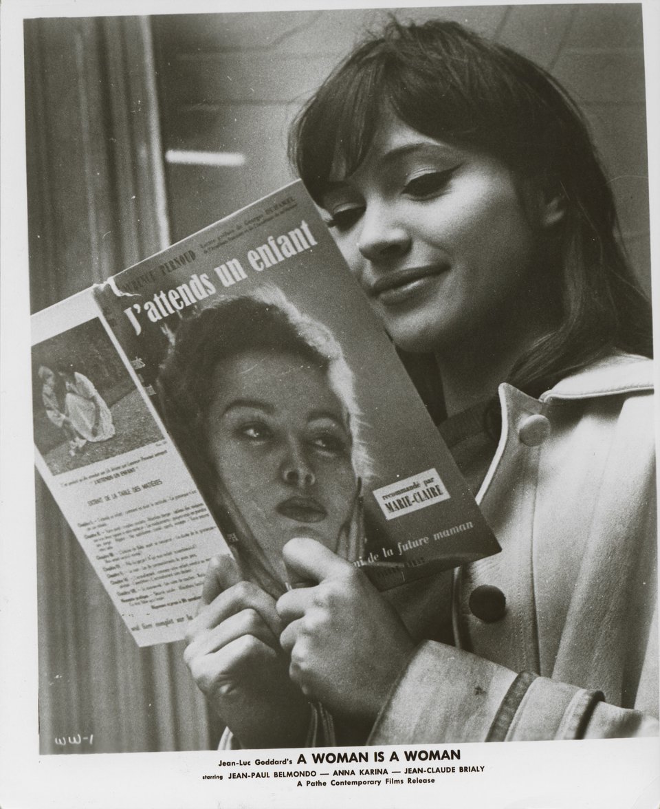 A Woman Is a Woman Original 1961 U.S. Silver Gelatin Single-Weight Photo