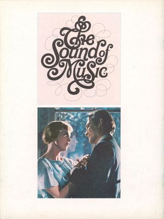 The Sound of Music Original 1965 U.S. Movie Program Alternate Image