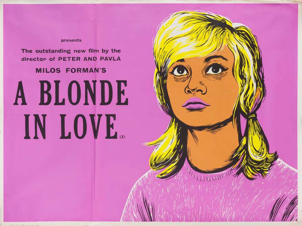 Loves of a Blonde Original 1966 British Quad Movie Poster