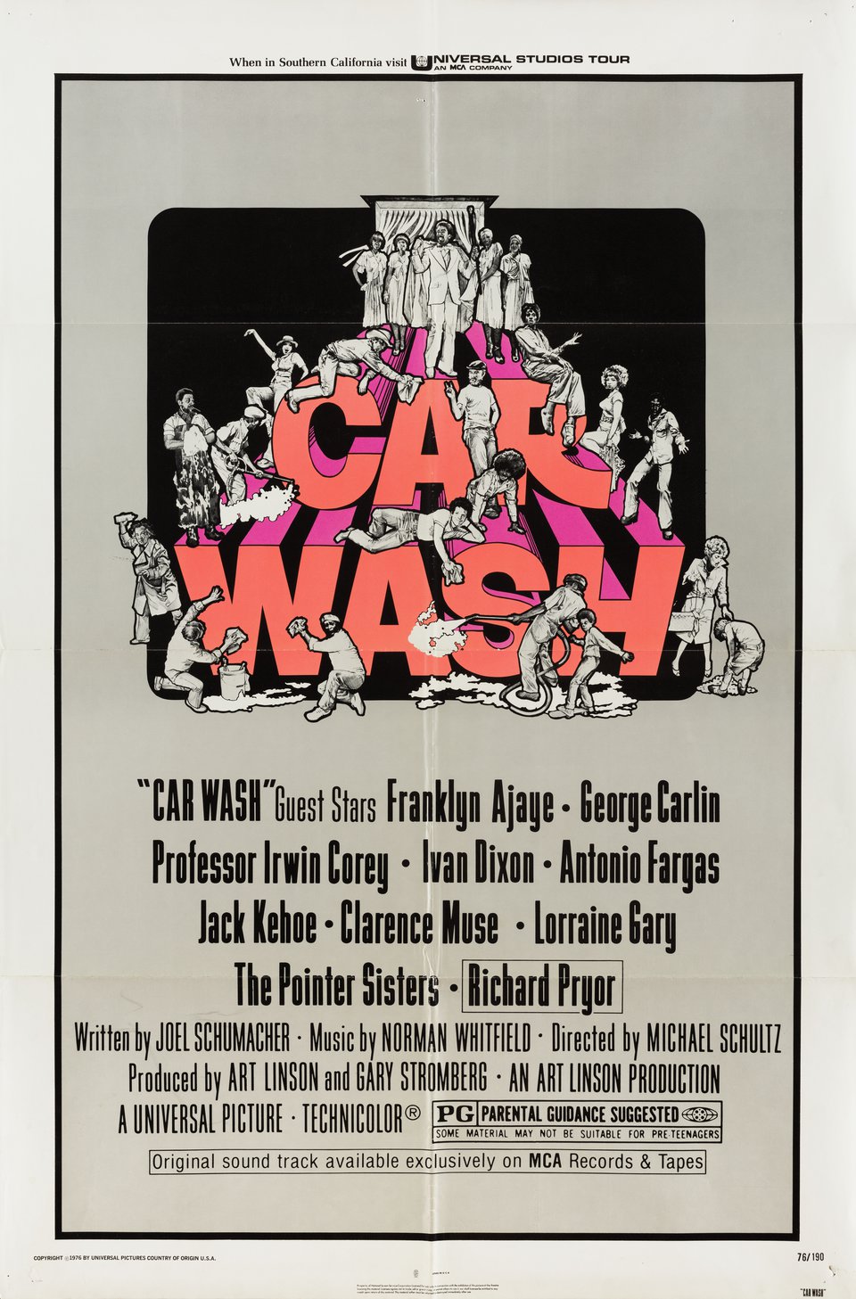 Car Wash Original 1976 U.S. One Sheet Movie Poster