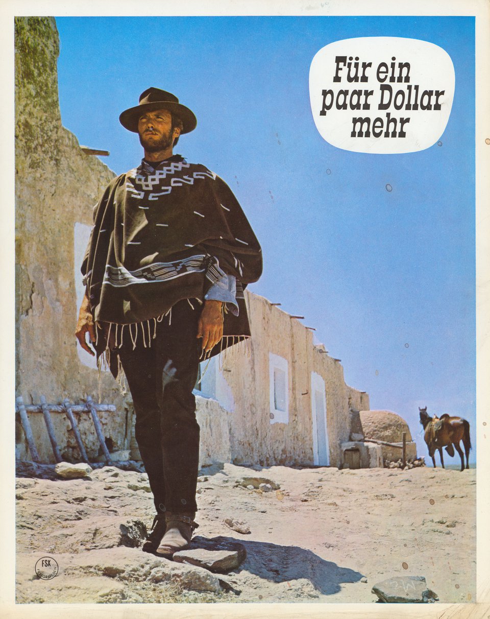For a Few Dollars More Original 1967 German Scene Card