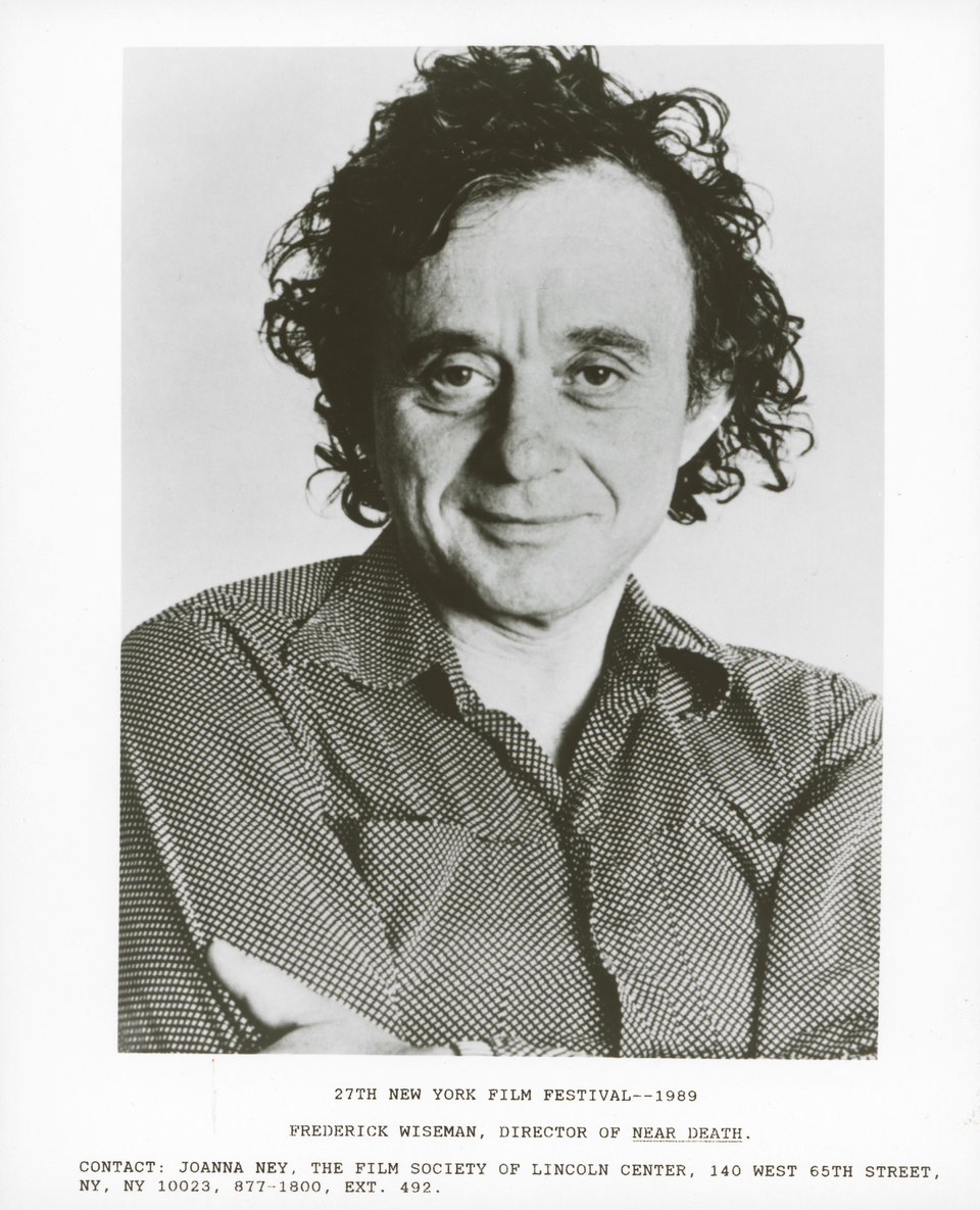 Frederick Wiseman Original 1989 U.S. Silver Gelatin Single-Weight Photo