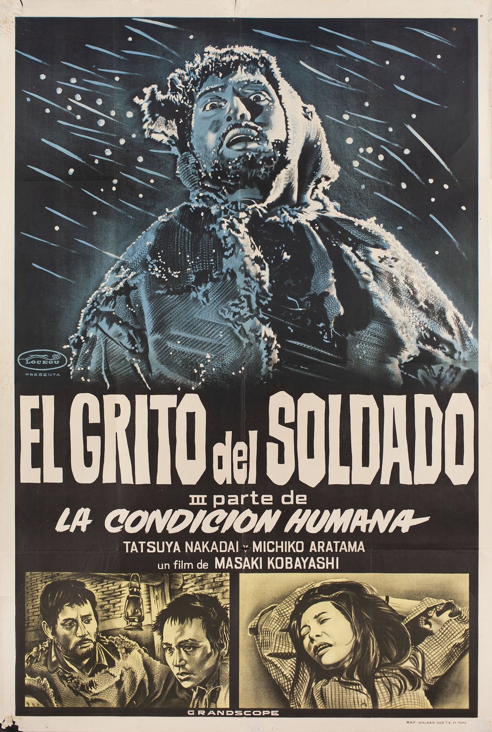 The Human Condition III: A Soldier's Prayer Original 1961 Argentine Movie Poster