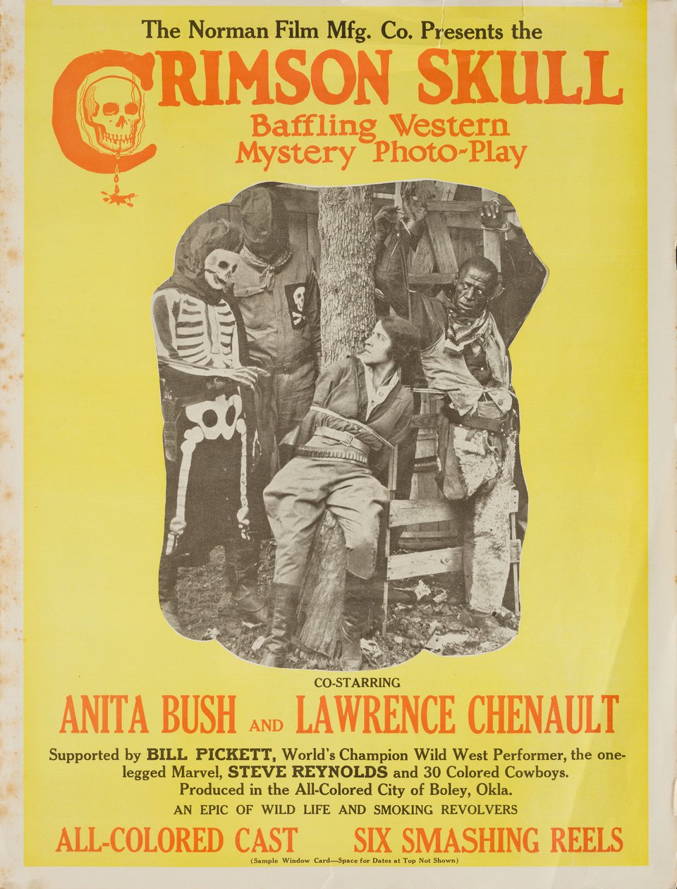 The Crimson Skull Original 1922 U.S. Movie Pressbook