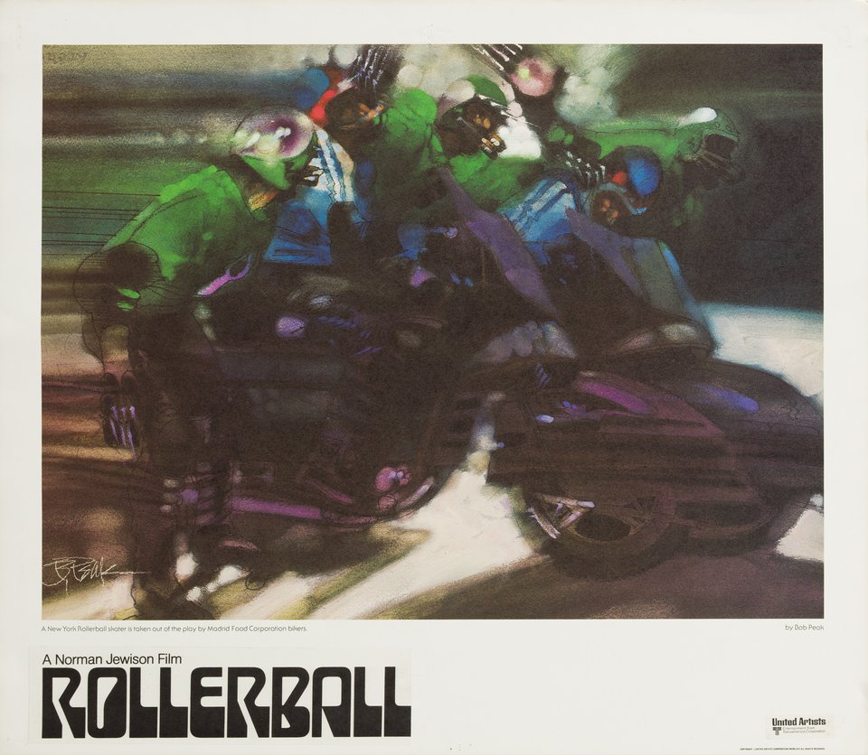 Rollerball Original 1975 U.S. Mini Movie Poster