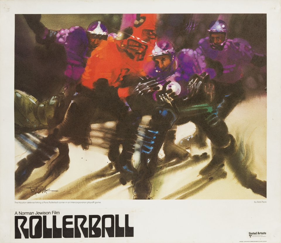 Rollerball Original 1975 U.S. Mini Movie Poster