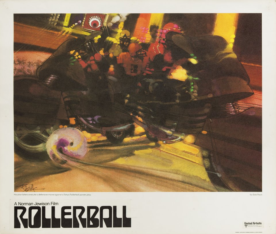 Rollerball Original 1975 U.S. Mini Movie Poster