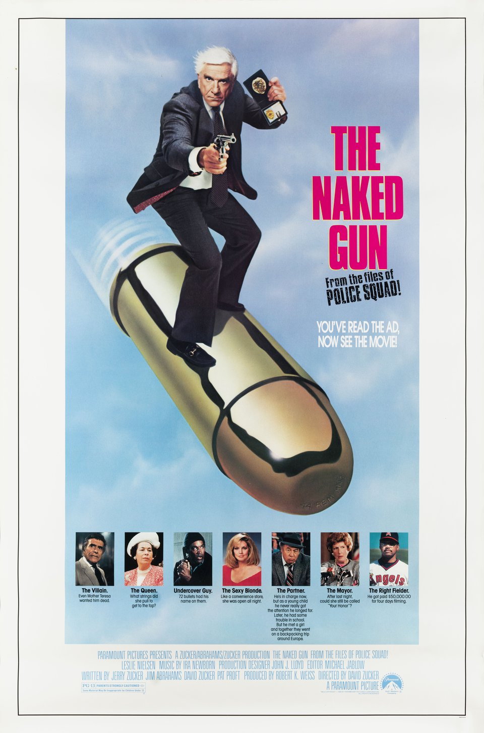 The Naked Gun Original 1988 U.S. One Sheet Movie Poster