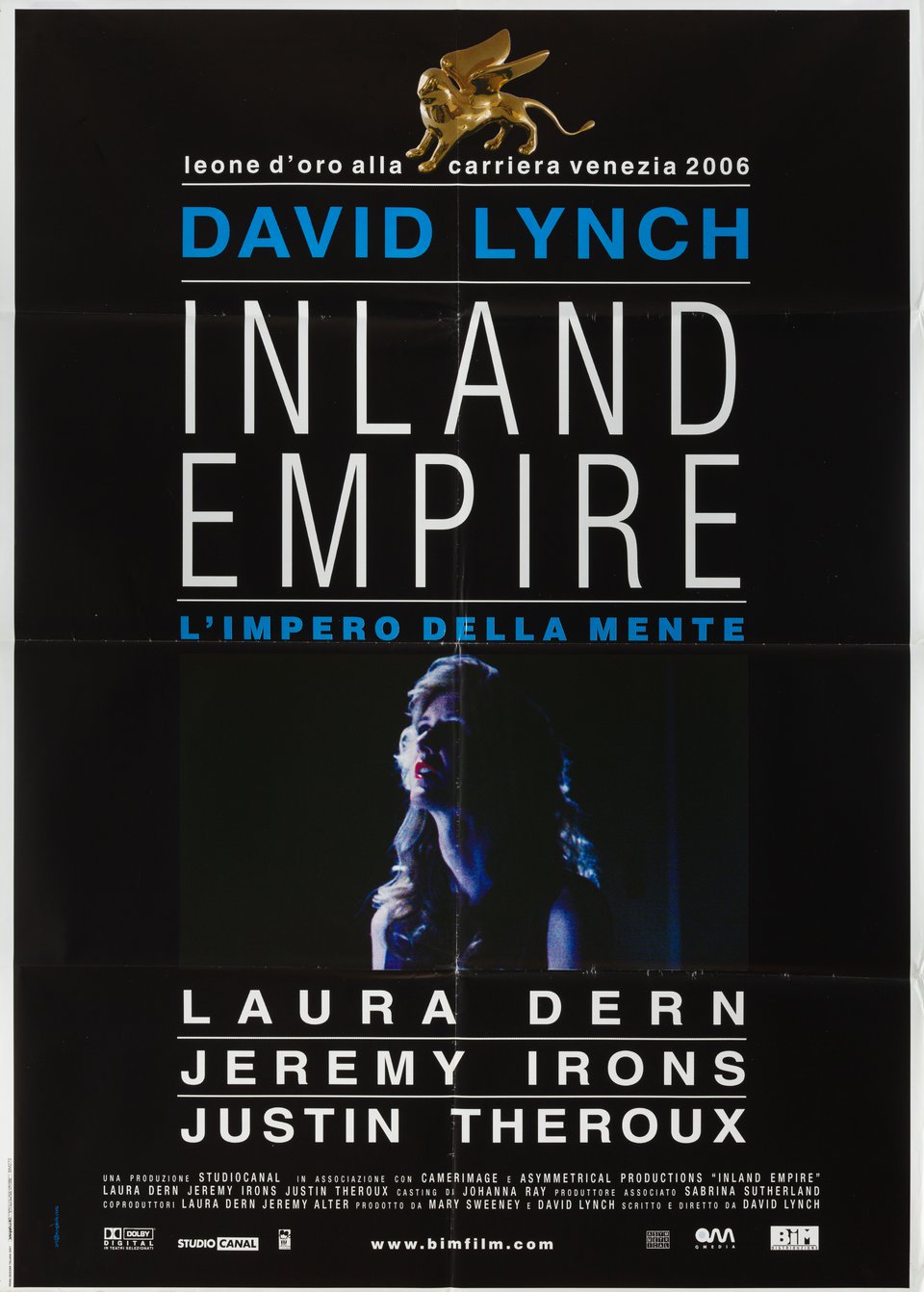 Inland Empire Original 2006 Italian Due Foglio Movie Poster