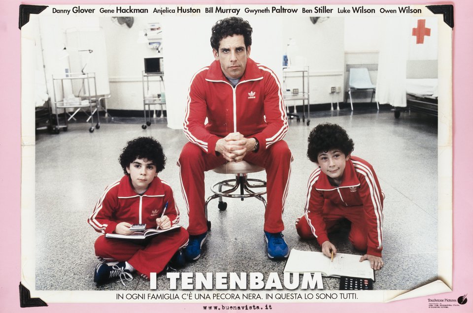 The Royal Tenenbaums Original 2001 Italian Fotobusta Movie Poster