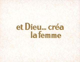 And God Created Woman Original 1956 French Movie Pressbook Alternate Image