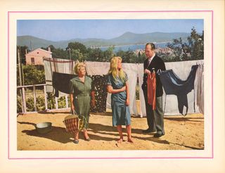 And God Created Woman Original 1956 French Movie Pressbook Alternate Image