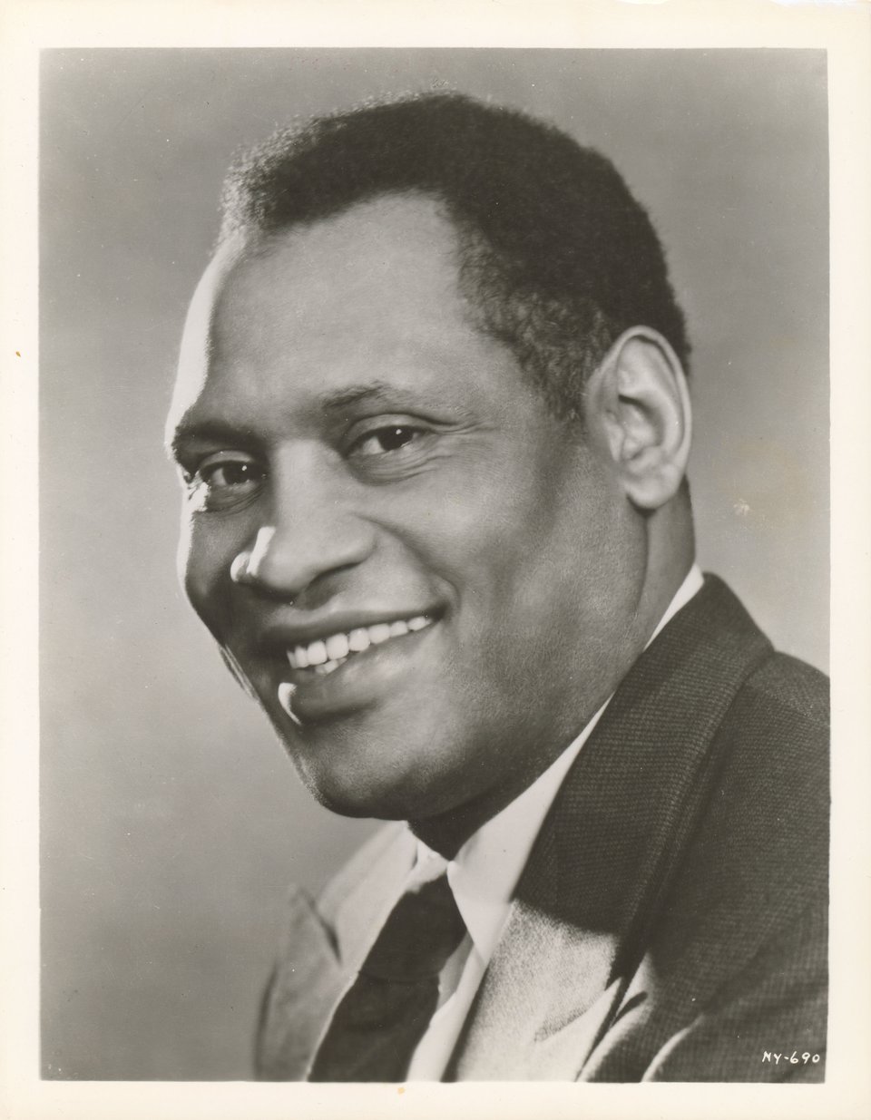 Paul Robeson Original 1950s U.S. Portrait Photo