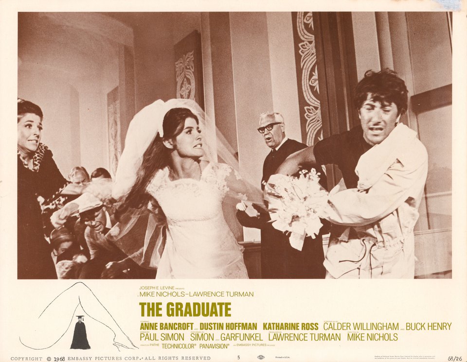 The Graduate Original 1968 U.S. Scene Card