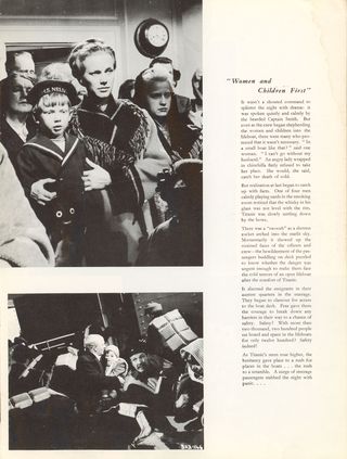 A Night to Remember Original 1958 British Movie Program Alternate Image