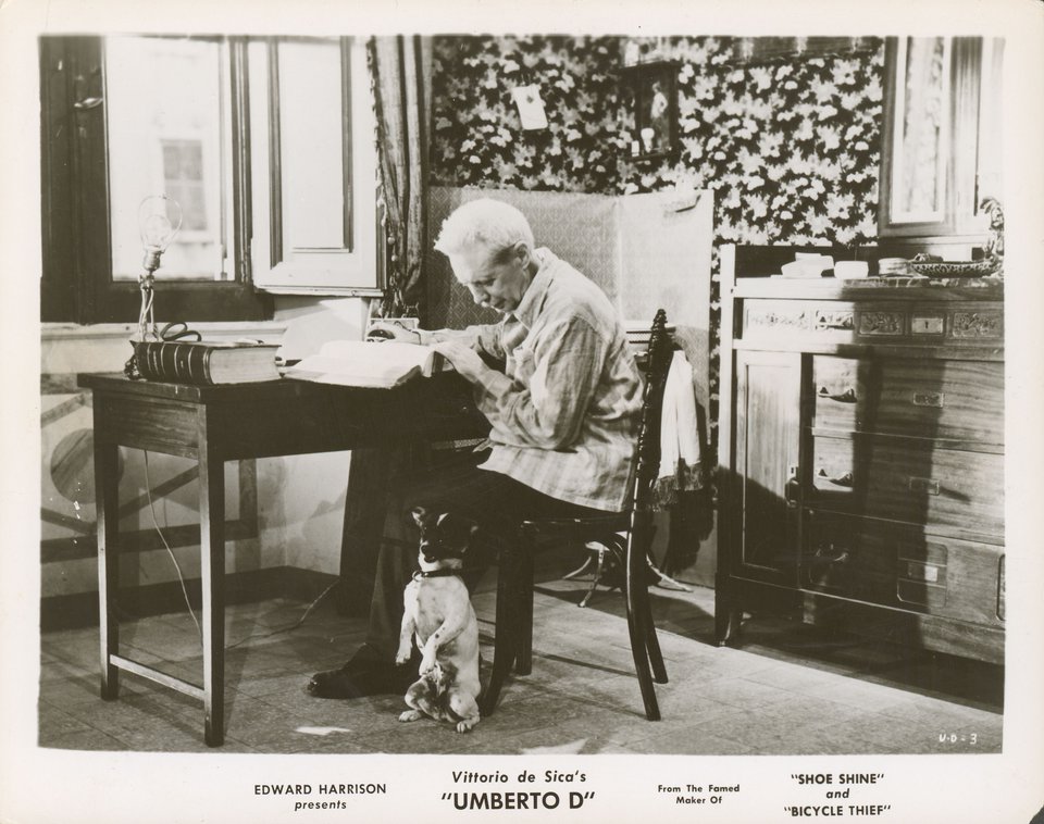 Umberto D. Original 1952 U.S. Silver Gelatin Single-Weight Photo