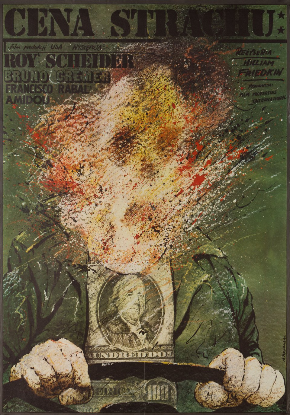 Sorcerer Original 1979 Polish B1 Movie Poster