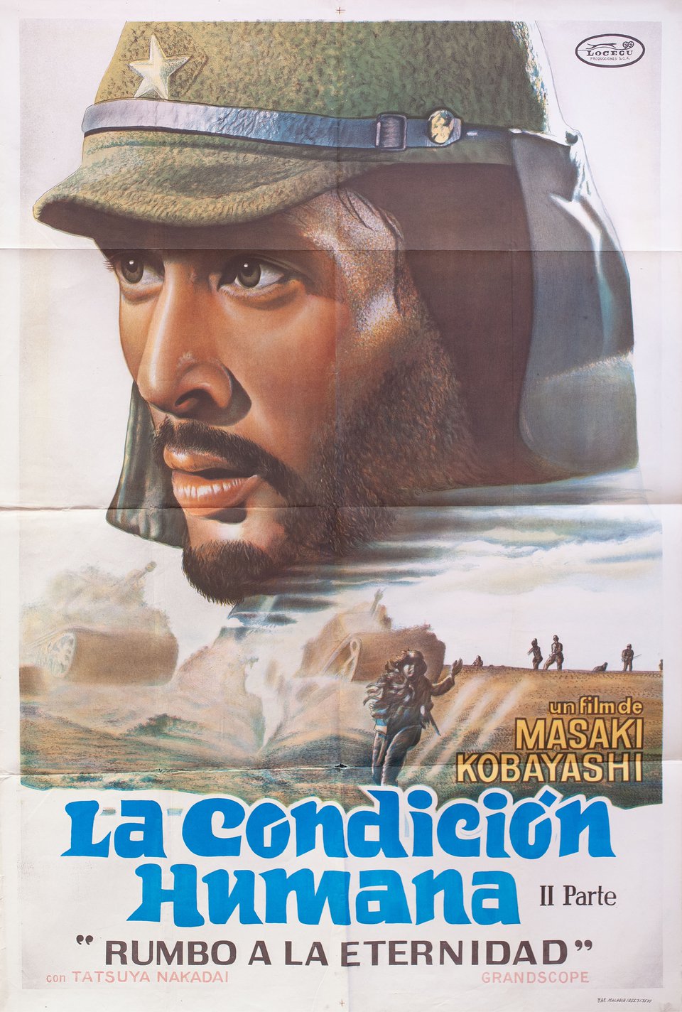 The Human Condition II: Road to Eternity Original 1959 Argentine Movie Poster