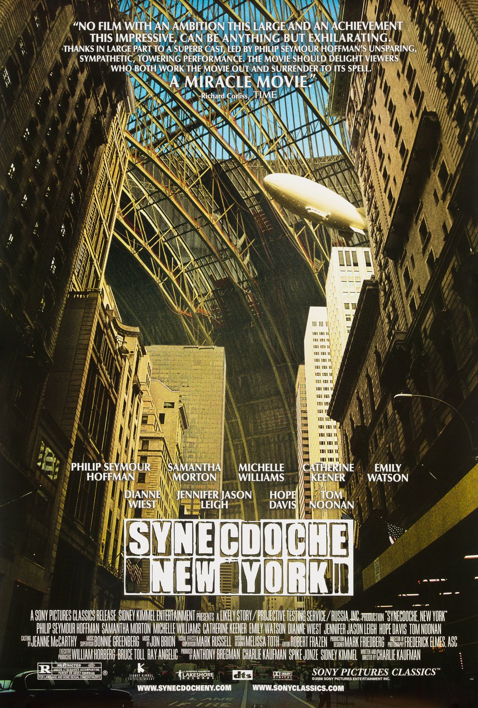 Synecdoche, New York Original 2008 U.S. One Sheet Movie Poster