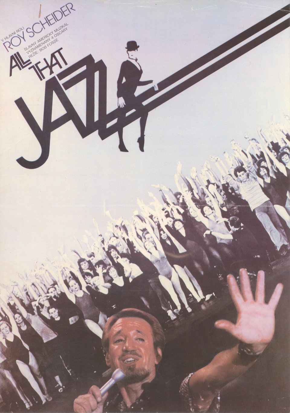 All That Jazz Original 1980 Czech A3 Movie Poster