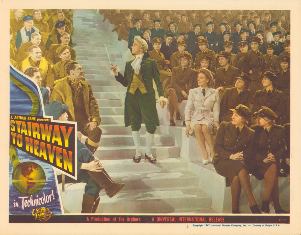 A Matter of Life and Death Original 1948 U.S. Scene Card