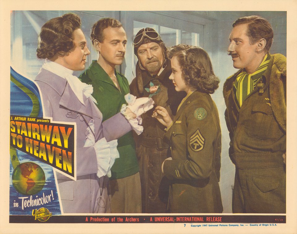 A Matter of Life and Death Original 1948 U.S. Scene Card