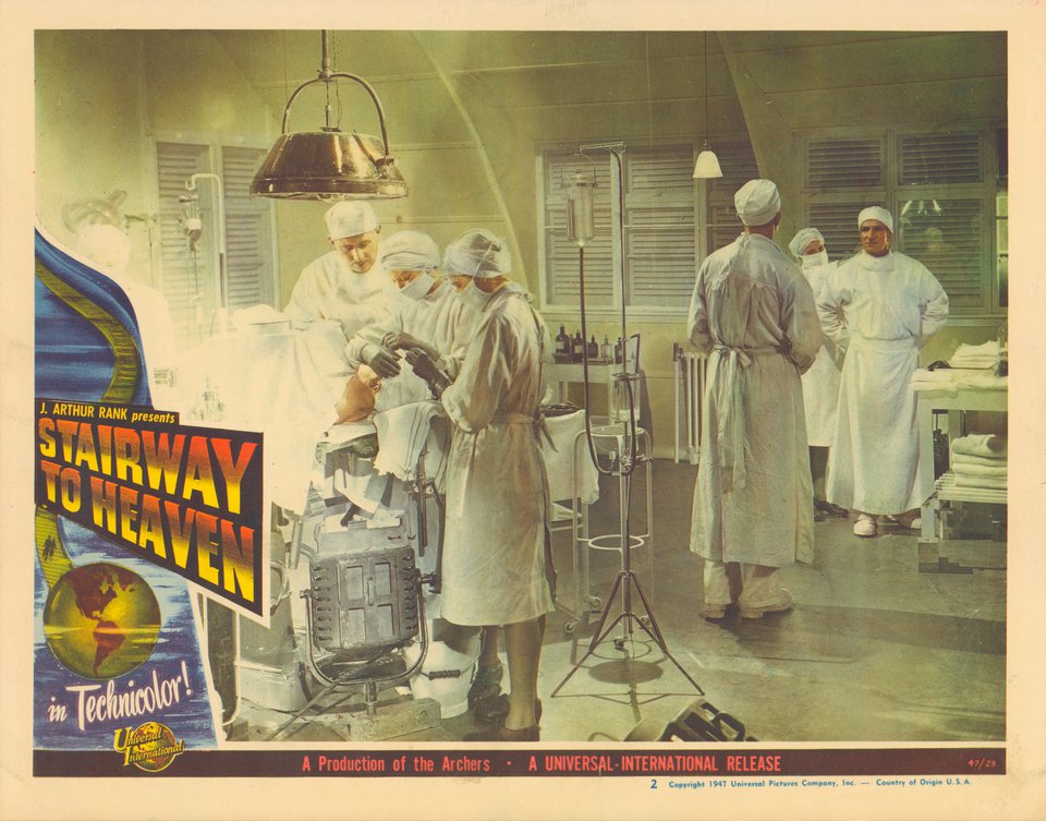 A Matter of Life and Death Original 1948 U.S. Scene Card