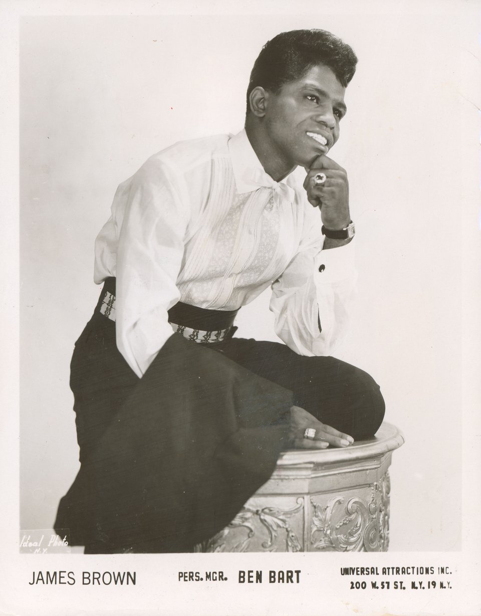 James Brown Original 1960s U.S. Silver Gelatin Single-Weight Photo