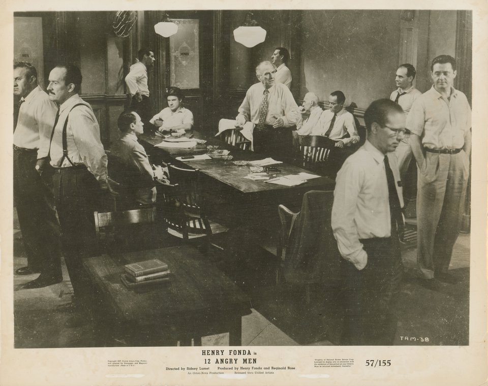 12 Angry Men Original 1957 U.S. Silver Gelatin Single-Weight Photo